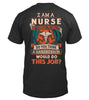 Image of Awesome Nurse Tee Hoodie