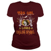 Image of This Girl Loves ENGLISH SPANIEL Halloween
