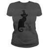 Image of black cat magic witch halloween