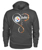 Image of Pittsburgh-steelers Love Collection T-shirt 2018