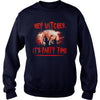 Image of HEY WITCHES, IT'S PARTY TIME T SHIRT HALLOWEEN