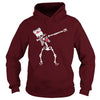 Image of Dabbing skeleton Nurse Funny Halloween T-shirt