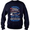 Image of New england patriots fan football Club T-Shirt