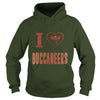 Image of I Love Buccaneers Team TShirt