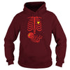 Image of Gladditudes Maternity Skeleton Tshirt girl