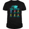Image of WINE REACTIONS T SHIRT HALLOWEEN COSTUME GIFT