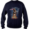 Image of CG-sport-wonder woman-football-New England Patriots