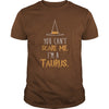Image of TAURUS HALLOWEEN T-SHIRT YOU CANT SCARE ME