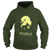 Image of poodle hallowen love poodle shirts