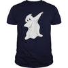 Image of Funny Dabbing Ghost Halloween TShirt Spooky Haunted Dab
