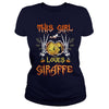 Image of This Girl Loves Giraffe Halloween