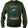 Image of I'm the Crazy EAGLES Fan T-Shirt