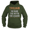 Image of TROJAN Shirts The Name The Myth The Legend Name TShirts