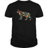 Image of LYNX Skeleton Bone Skull Vintage Retro T-shirt Halloween