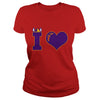 Image of i love minnesota TShirts Mens TShirt by American Apparel
