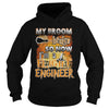 Image of FLIGHT ENGINEER Halloween Shirts My Broom broke T Shirts