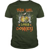 Image of This Girl Loves Donkey Halloween