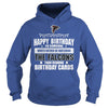 Image of happy birthay with falcons