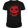 Image of THE PUMPKIN - BLOOD - HAPPY HALLOWEEN T-SHIRT