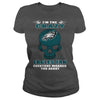 Image of I'm the Crazy EAGLES Fan T-Shirt