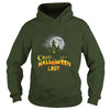 Image of Crazy Halloween Lady TShirt 0 1