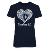 Image of Sporting Kansas City - Lace Heart Logo