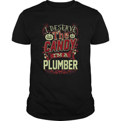 Plumber Shirt Halloween Plumber Scary Tee
