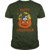 Image of happy halloween dogs shih tzu