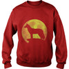 Image of JACKAL Dog Orange Halloween Costume Vintage T-shirt