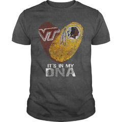 RedsKins  VT Its In My DNA TShirt