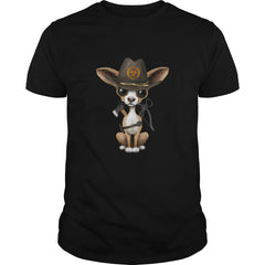 Cute Chihuahua Puppy Zombie Hunter