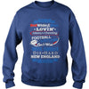 Image of New england patriots fan football Club T-Shirt