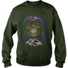 Image of CLeskullFootballBaltimoreRavens