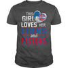 Image of This Girl Loves Her Lions And Pistons TShirt