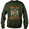 Image of This Girl Loves AMERICAN PIT BULL Halloween