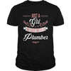 Image of Just A Girl Fall In Love With A Plumber Tshirt Women Gifts