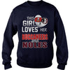 Image of Girl Loves Buccaneers And Noles TShirt