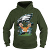 Image of Eagles Mickey Haloween Tshirt, Eagles Mickey Haloween Hoodies