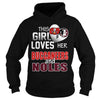 Image of Girl Loves Buccaneers And Noles TShirt