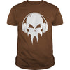 Image of Skull With Headphones Halloween