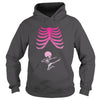 Image of Halloween Kung Fu Skeleton Baby Maternity T-Shirt