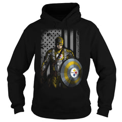 NFL-STEELERS 016 CAPTAIN FLAG
