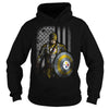 Image of NFL-STEELERS 016 CAPTAIN FLAG