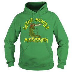 Orange Gator Hunter Mississippi Kids' Shirts