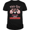 Image of Girl Loves Noles And Buccaneers TSHirt