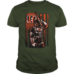 Bengals Flag Punisher Tshirt, Bengals Flag Punisher Hoodies