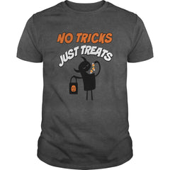 No Tricks Just Treats Funny Halloween Tshirt