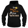 Image of Halloween Witch Shirt-It's Hocus Pocus Time Witches Tshirt