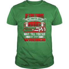 Mens Funny Saying Mens Plumbers Shirt
