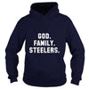 Image of God Family Steelers T Shirt For Mens, Womens-